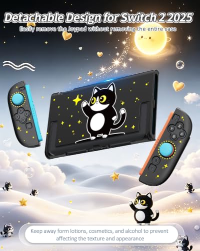 Image of WAXITY Hard Protective Case, Dockable Cover Shell for Nintendo Switch 2