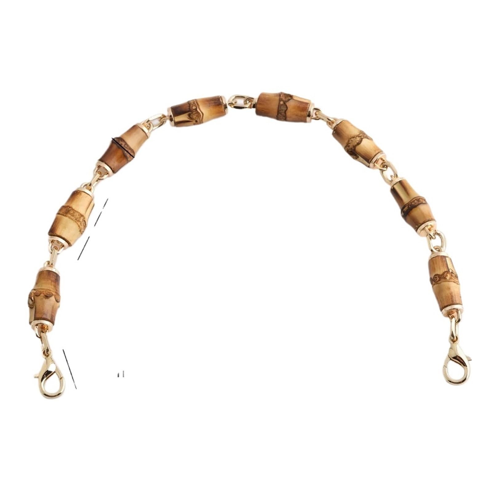 Cadena Para Bolso Correa de cadena for bolso metal | Cadenas for repuesto, cinturón de hombro, bolso cruzado, piezas desmontables(Style1 40.5cm)