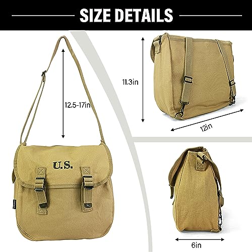 Canvas Messenger Bag and Combat Standard X Strap4
