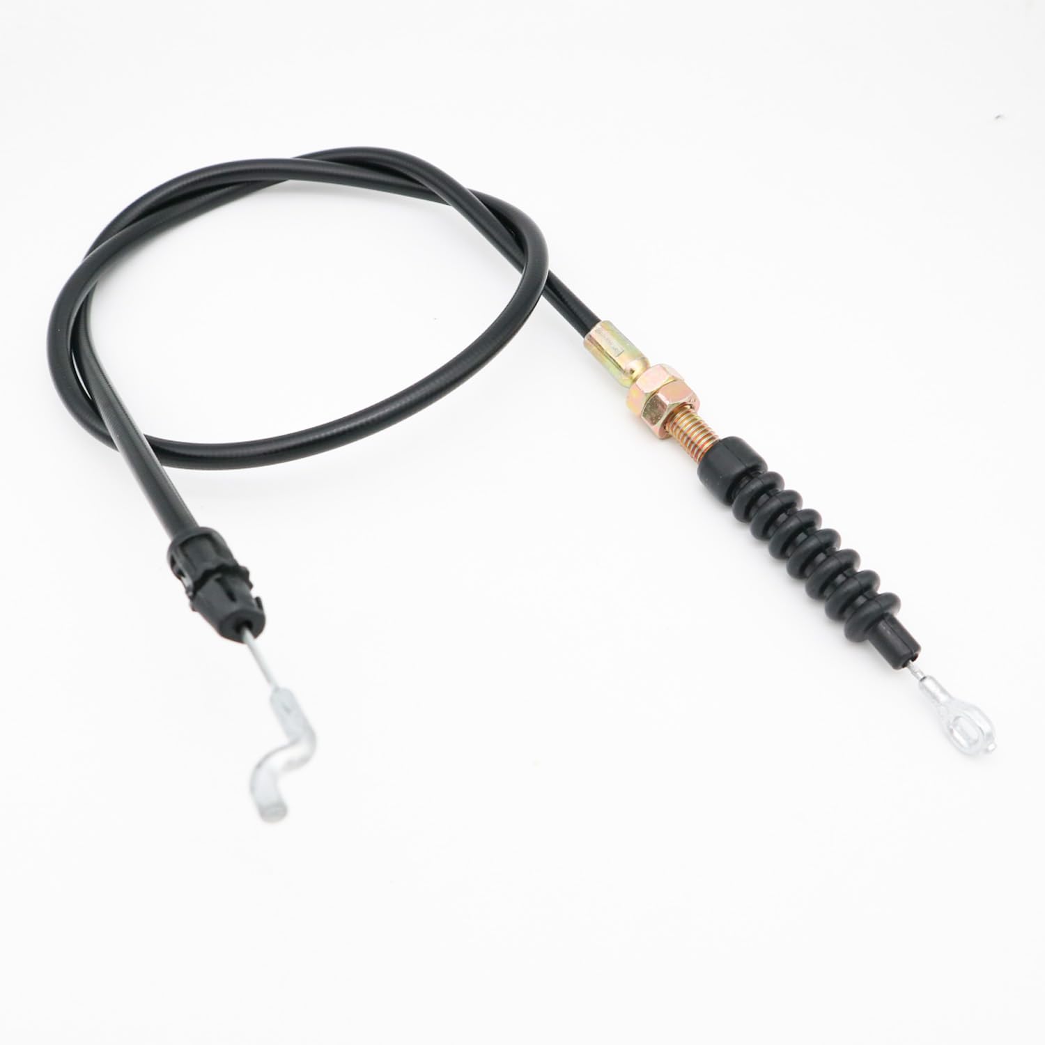 761400MA 340373 Clutch Drive Cable Replacement fit for Murray Craftsman Snow Blowers 340373,760150, 761153?Cable Length: 33.85 inches; Sheath Length: 25.86 inches?(1pc), black