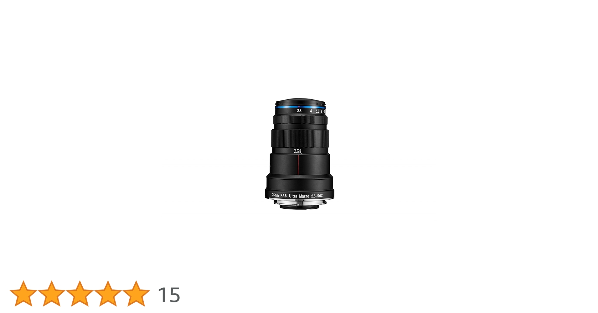 Amazon.co.jp: Venus Laowa 25mm f/2.8 2.5-5X ウルトラマクロ