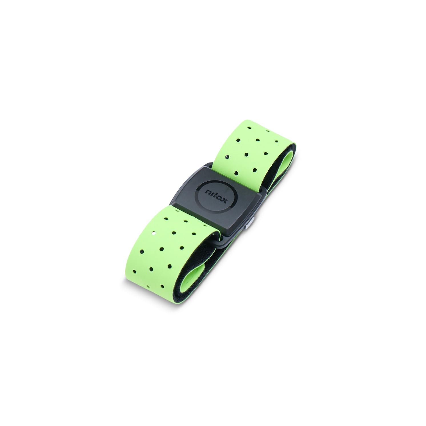 Nilox HRM Smart Armband, monitor fitness do monitorowania treningu i tętna, 4-kanałowy czujnik optyczny i inteligentne wskaźniki LED, wodoodporny, kompatybilny z aplikacjami sportowymi