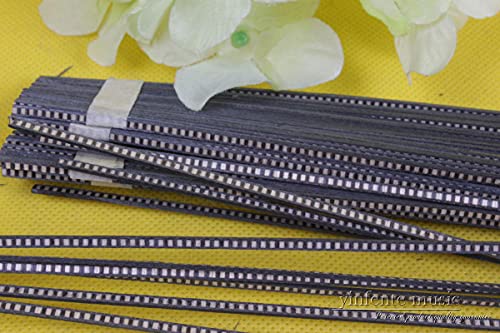25pcs guitar Strip LUTHIER Purfling Binding MARQUETRY Inlay New Guitar parts 640x2.5x1.0mm #66