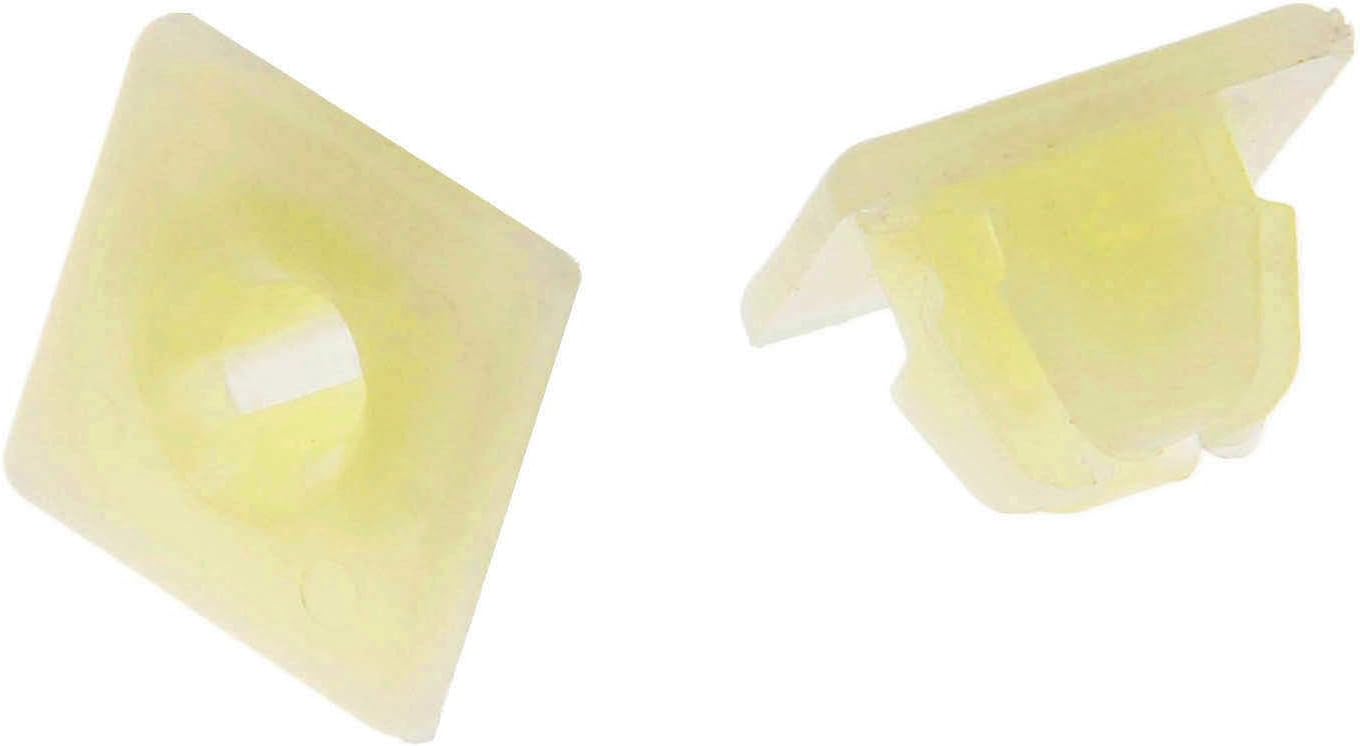 – 50PCS Nylon Trim Nut, License Plate Screw Insert, Grommet Nut Replacement for Chevrolet Headlight Bezel, Grille, etc.