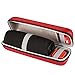 Faylapa Hard Case for JBL Charge 3 Wireless Bluetooth Speaker Travel Carrying Storage Bag - Fit USB Cable and Charger (Red)