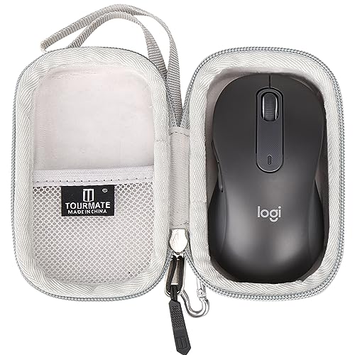 Image of Tourmate Hard Storage Case for Logitech Signature M650 L /M /S Full Size Wireless Mouse Cordless Mice - Travel Case for Normdecos Wireless Bluetooth Mouse(Only Box)