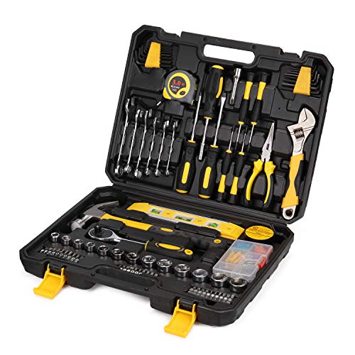 Juego de herramientas combinado 108 piezas para hogar miniatura 3