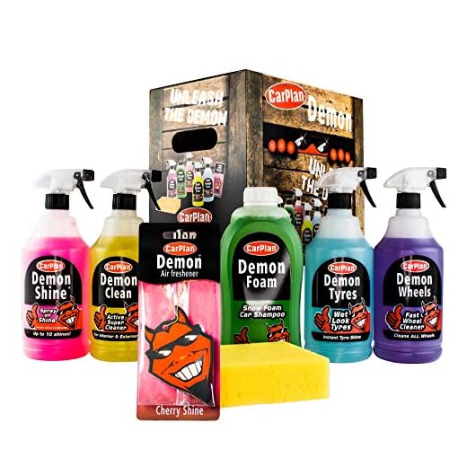CarPlan Demon 7 Piece Car Care Gift Pack