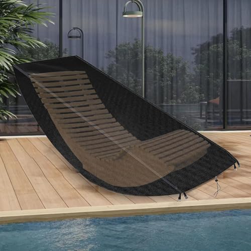 Protector para Muebles de Jardín en Invierno con Ajuste de Cordón 4