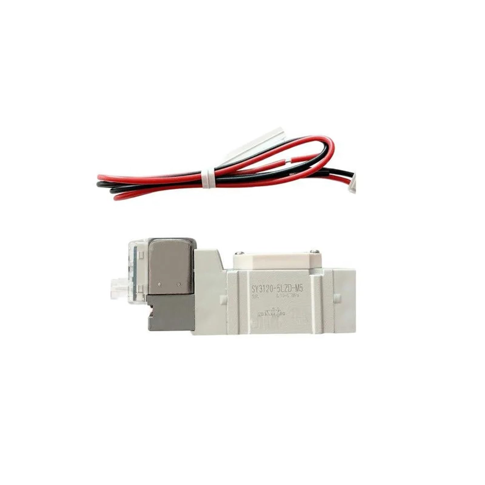 HEXEH Electroválvula neumática eléctrica SY5220 01 Electroválvula de 2 Posiciones Electroválvula electromagnética Doble(SY5220-4HD-01)