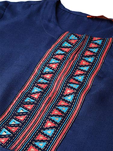 Image of INDO ERA Women's Polyester Solid Straight Kurta with Pant Set (IE24KS9NB1741)
