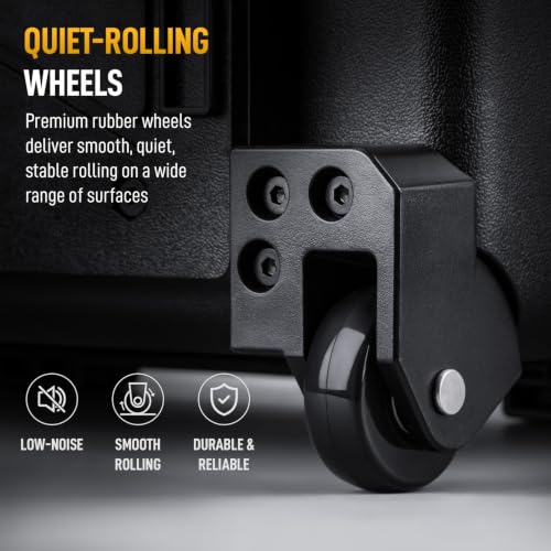 Image of Lykus HC-4920 Hard Case with Wheels and Foam, Inner Size 18.5*13.78*7.28in | IP67 Waterproof, Pluckable Foam, Suitable for Cameras, Lenses, Electronic Equipment and More