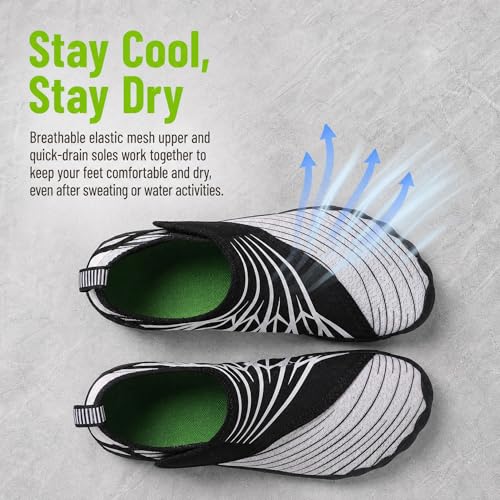 Image of Hike Barefoot Shoes Womens Men,Unisex Barefoot Water Shoes Breathable, Anti-Slip Hiking Footwear for Athletic Wide Toe Shoe Footwear for Hiking, Walking, Running, Yoga, and Water Sports