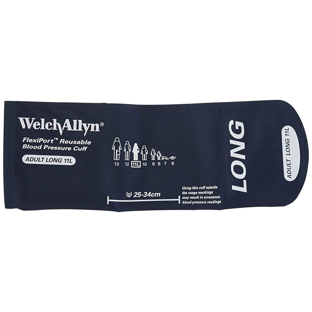 Welch Allyn FlexiPort Reusable Blood Pressure Cuff with No Tubes or Connector, Raw Cuff, Child, (REUSE-11)-image-6