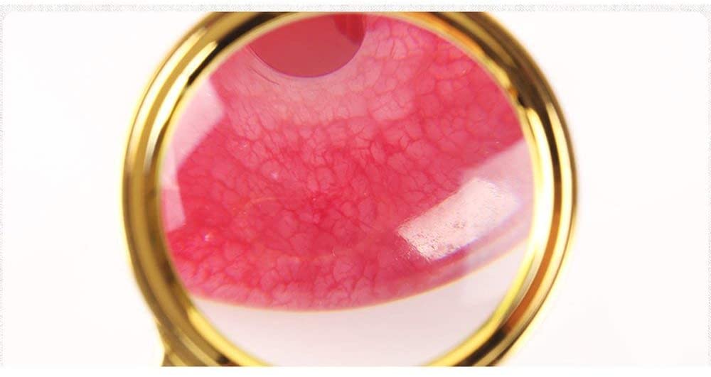 Lupa Lea la Lupa, joyería de Lupa de iluminación Totalmente metálica, joyería de Diamantes para Lupa de Lectura de colección de Monedas Interesting