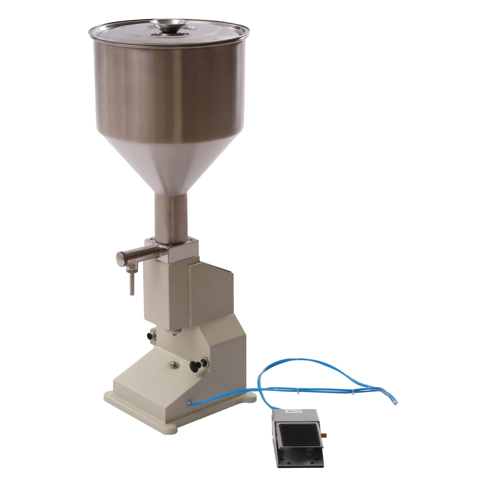 Filling Machine 0.42-4.65oz 200 ℃/392F° High-temperature Liquids Filler w/ 10L/2.64gallon Large Capacity Feeding Port for Homes Factories Personal Studios (Not Include Air Pump)