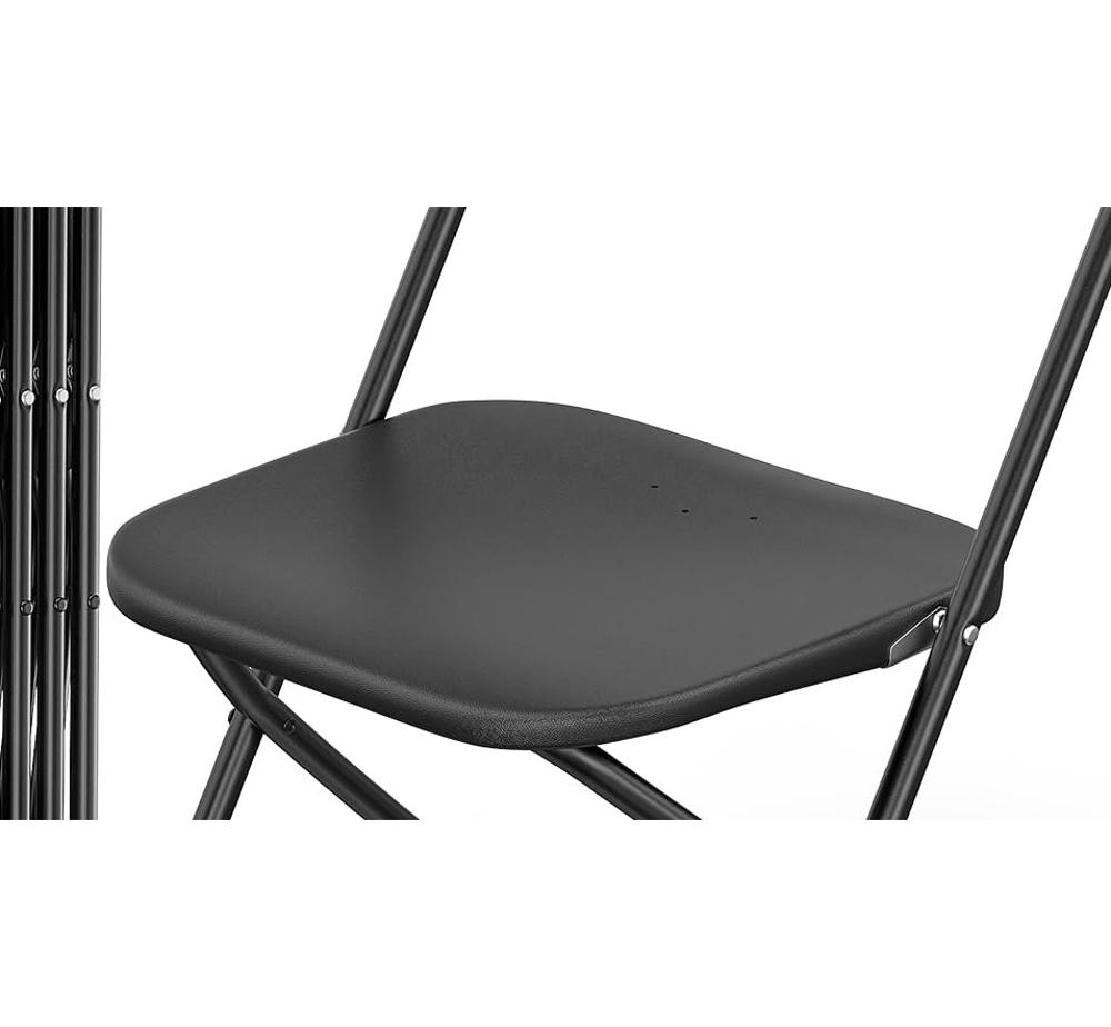 ピカードページ　MAGISONE CHAIRブラック Amazon.com: VINGLI 10 Pack Black Plastic Folding Chair, Indoor