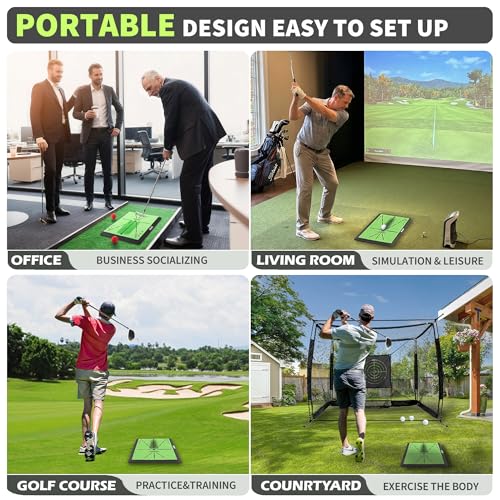 Fanshaw 3-in-1 Portable Golf Mat
