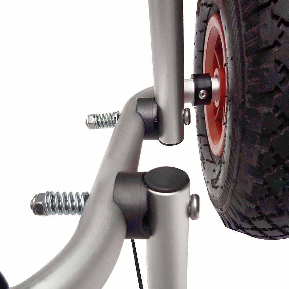 LANGWEI Kayak Canoe Boat Carrier, Lightweight Kayak Canoe Carts Trolley Canoeing Trailer for Inflation Float Mat Kayaks, Canoes, Paddleboards, Float Mats, and Jon Boats
