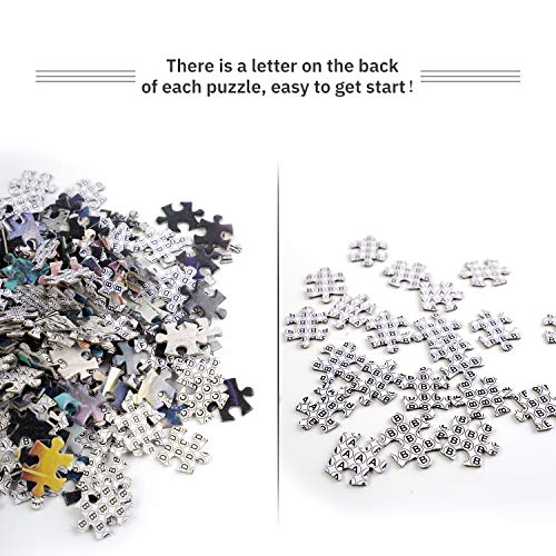 Gamenote Jigsaw Puzzle - Sunflower Puzzle Games for Adult & Kids 1000 Pieces Large Family Puzzle 29.5\" x 19.6\" Wooden Puzzle Home Decoration - Thumbnail 7