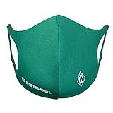 bremsenstich  Werder Bremen SV Maske Mit Herz & Raute Mund Nasen Maske