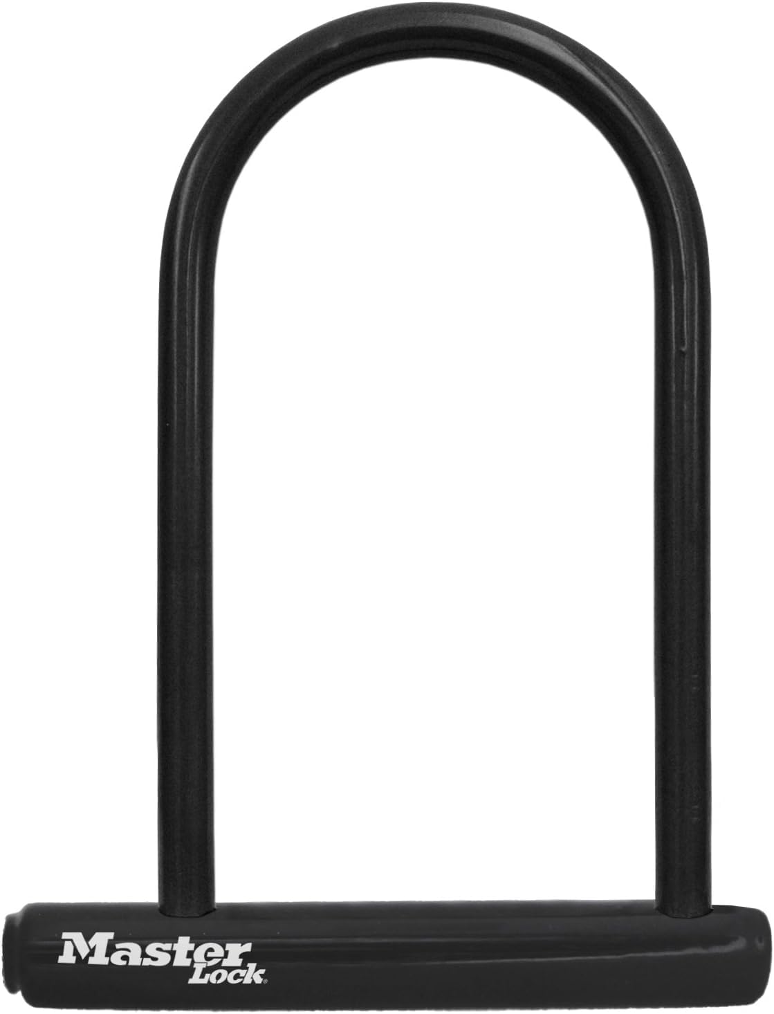 Master Lock Black Bike Lock with Key,Standard Size U-Lock for Bicycles and Other Outdoor Equipment,Anti-Theft-Lock for Bikes,8320D,(Pack of 9)