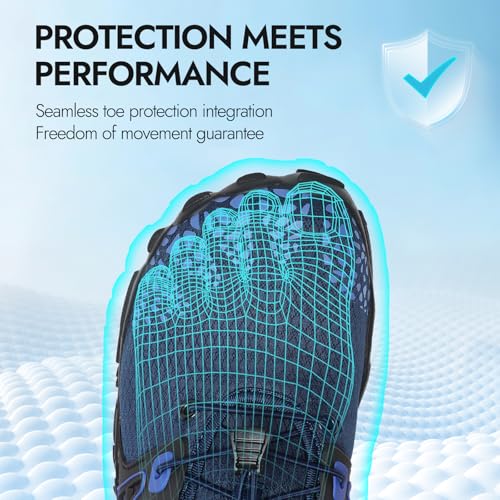 Image of ATHMILE Water Shoes for Women Men River Aqua Shoes Barefoot Sport Quick-Dry Adult Swim Shoes for Beach Lake Pool Hiking Surfing Kayaking Camping Size | Quick Dry Non-Slip Wide Toe Box Shoes for River Kayak Fishing Lake Cruise Vacation Outdoor Water Activities