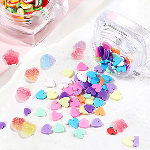 3D Harz Sommer Obst Liebe Herz Design Nail Art Dekorationen Home Fashion Nagelschmuck Ornament Maniküre Decals Zubehör – Bild 3