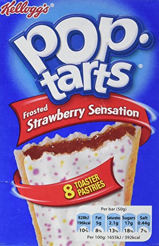  Kellogg's Pop Tarts aux Fruits à la Fraise 399 g