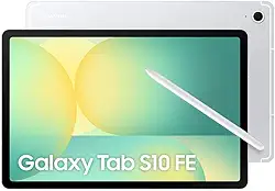 Tablet Samsung Galaxy Tab S10 FE, Prata, 128GB, 8GB RAM, Tela Imersiva de 10.9" 90Hz, Camera Traseira de 13MP, Câmera Frontal de 12MP Ultra Wide, Wifi 6, IP68, Android 15