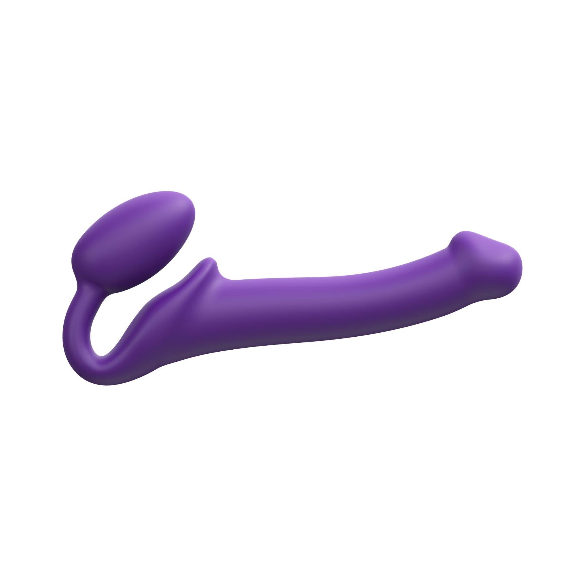 Strap-On-Me Strap-on Classique Nuova Versione | Silicone morbido, tripla stimolazione vaginale, anale e clitoridea, ovetto ultra morbido, collo flessibile