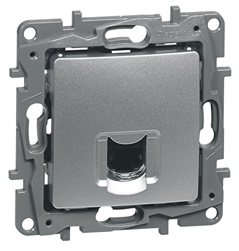 Legrand LEG96681 Prise RJ45 argent Niloe