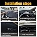 Dashboard Cover Board Mat Carpet Pad,for H=o=n=d=a Civic Ballade Ferio MK6 EJ EK EM 1996~2000 Sunshade Protect Sticker Accessorie