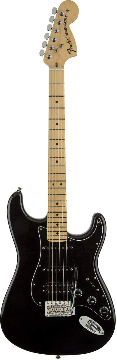 ギター Fender Stratocaster Collectors Series Fender 115702306 Stratocaster Electric Guitar, Black : Amazon.in