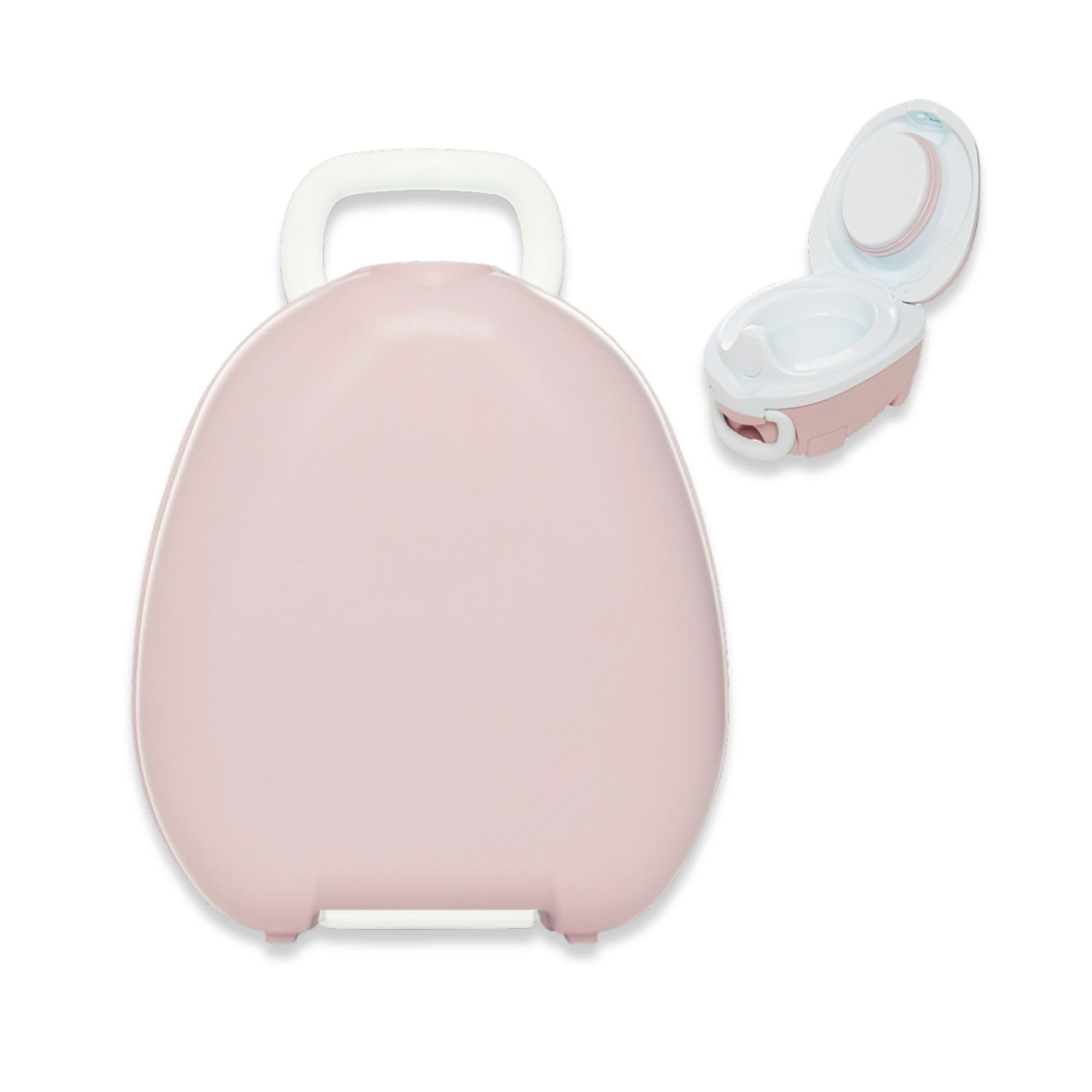My Carry Potty - Travel Potty, Award-Winning Portable Toddler Toilet Seat for Kids to Take Everywhere (Pink Pastel)