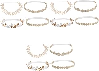 Toyvian 12 Pçs Faixa De Cabeça De Renda Infantil Acessórios De Cabelo De Flor Laços De Cabelo Faixa De Cabelo Para Meninas Faixa De Cabeça De Bebê Faixa De Renda Para Bebê Faixa De Renda