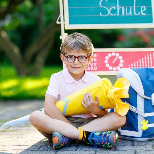 Image of 12 Pairs Boys Crew Socks, Kids Athletic School Socks Ages 2-13 | Fashion vibrant checkered patterns,perfectly fit school, sports, playdates and all daily occasions