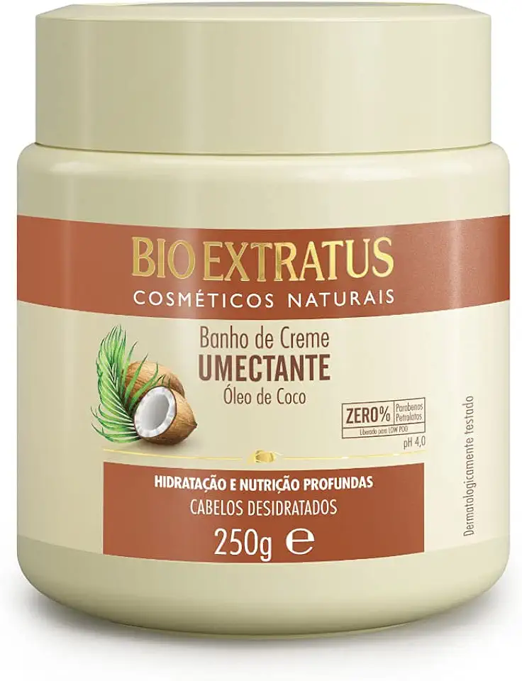 Máscara de Hidratação Óleo de Coco 250g Bio Extratus