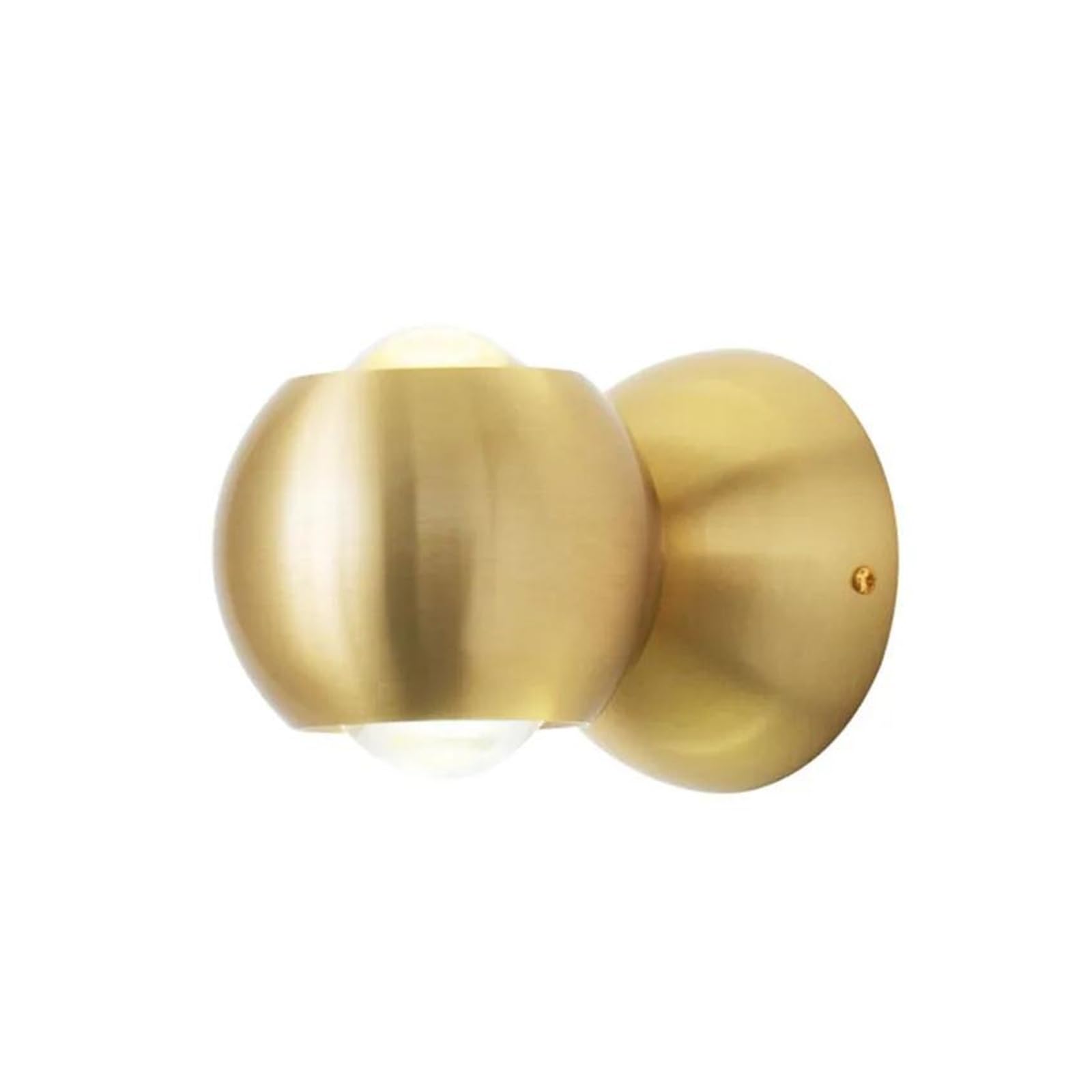 ZTCHSENZT Wall Sconces, Copper Luxury Bedside Bedroom Rotatable Wall Lamp Nordic Modern Minimalist Aisle Corridor Staircase Living Room Background Light,A