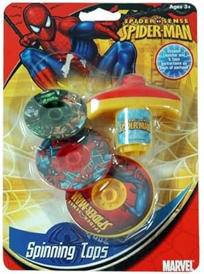 Spiderman Stacking Tops UPD Accessories, Multi-Color