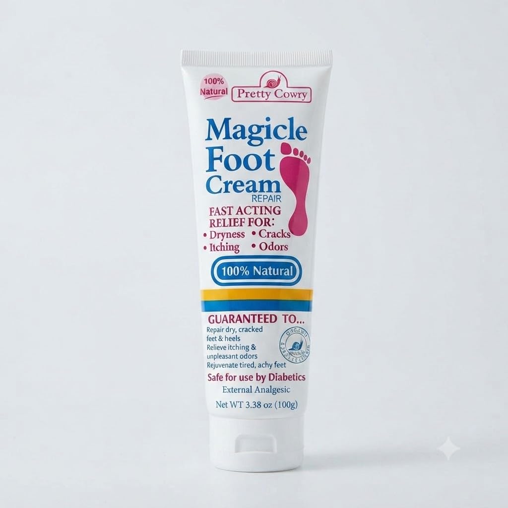 Magicle Foot Repair Cream 100g | Moisturizing Foot Care Cream for Dry, Cracked & Rough Heels | Hydrating Cream for Soft, Smooth Feet | Daily Foot Moisturizer for Men & Women, 100 Gm(Pack Of_1)-picture-38