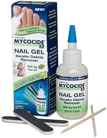 Mycocide Keratin Debris Remover Nail Gel Kit w/ Tea Tree Oil 4 oz (1 kit)