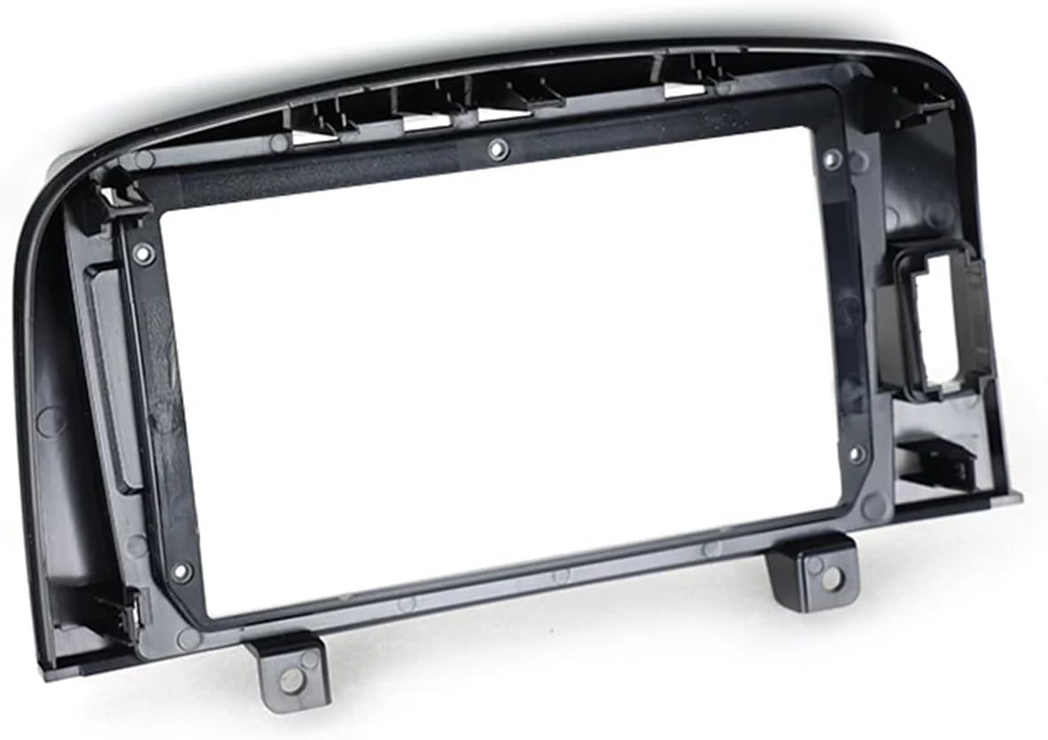 Car Stereo Radio Fascia 9Inch 2din Car Fascia Fit for Hyundai Sonata NF 2004-2008 Double Din Car Frame Dashboard Install Panel Trim Refitting Kit Radio-Cabinet(Cable)