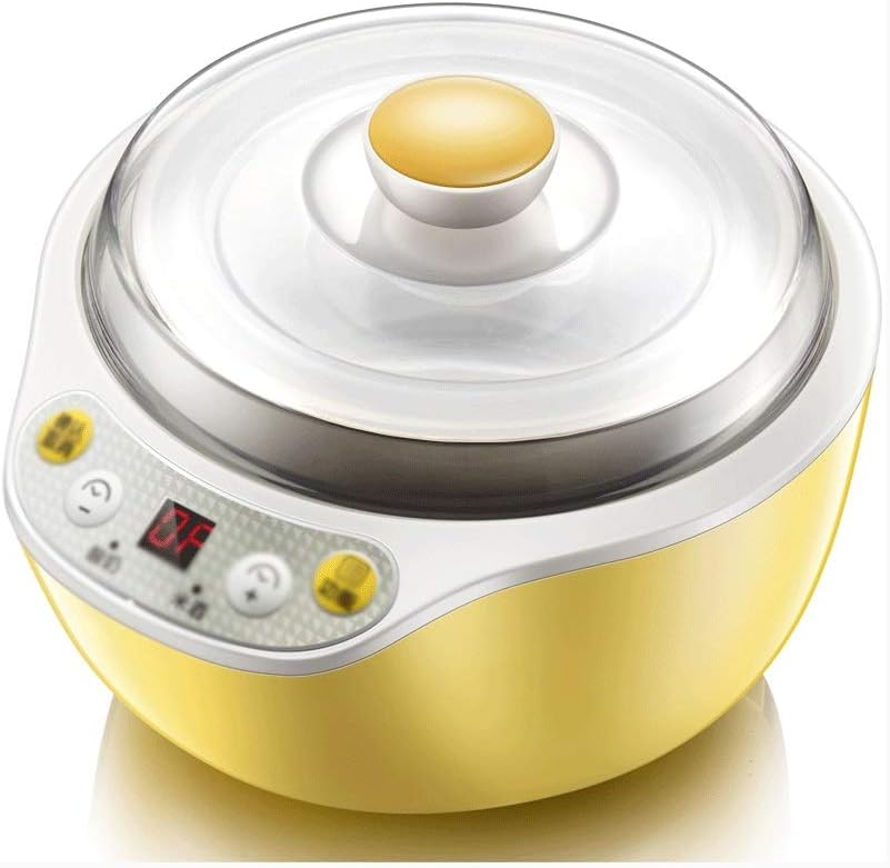 Coloured Digital Yoghurt Maker Jars, Ideal for Making Healthy Home Made Natural Yoghurt