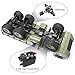 The perseids RC Military Truck, 1:16 Scale 2.4G 6WD Heavy Off-Road Vehicle Remote Control Full Proportion Army Car Toy for Kids Over 14 Years Old & Adults