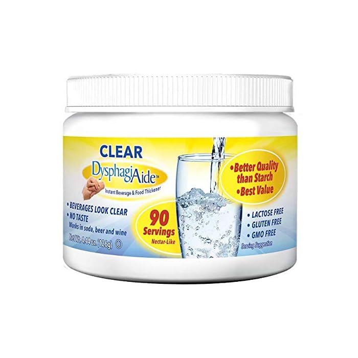 Buy Clear DysphagiAide Thickener Powder, Instant Thickener for Liquids