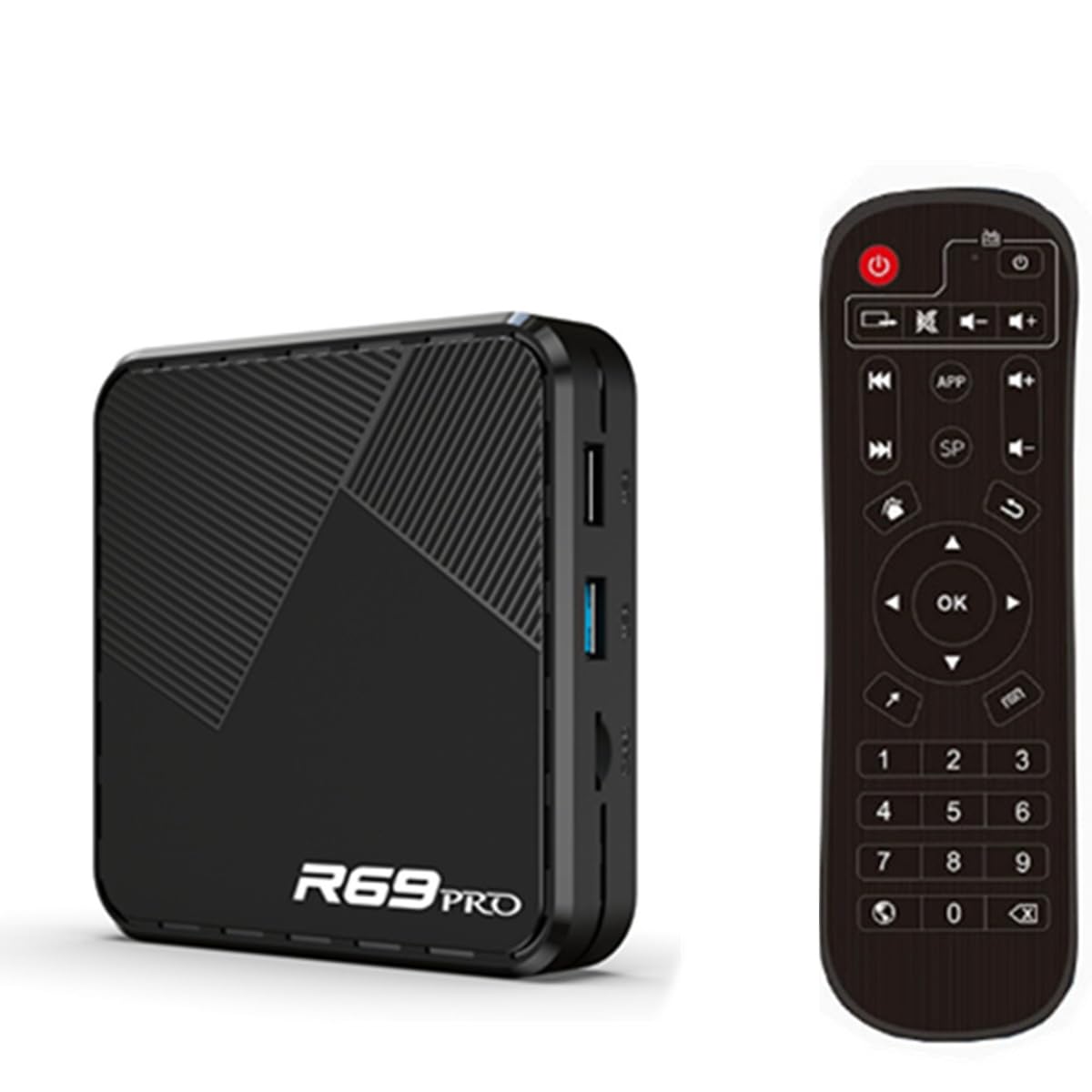 ミニPC？　TVbox? 4台セット Android Android 14.0 TV Box, R69 PRO Set Top Box H728 Quad Core CPU Mali