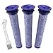 wolfish 3 Pack Pre Filters for Dyson DC58, DC59, V6, V7, V8 Vacuum. Replacements Part # 965661-01. 3 Filters Kit for Dyson Filter Replacements