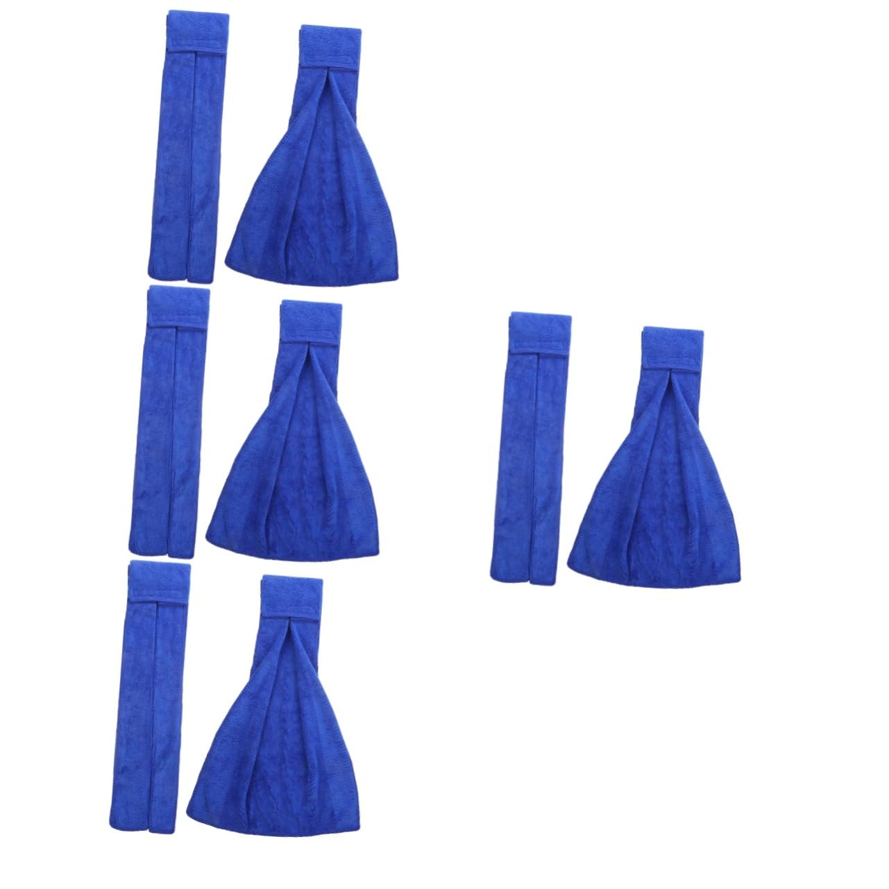 LIOOBO 8piezas Toalla De Gimnasio De Microfibra Absorbente Portátil para Yoga y Deportes Diseño De Cierre De Gancho y Bucle