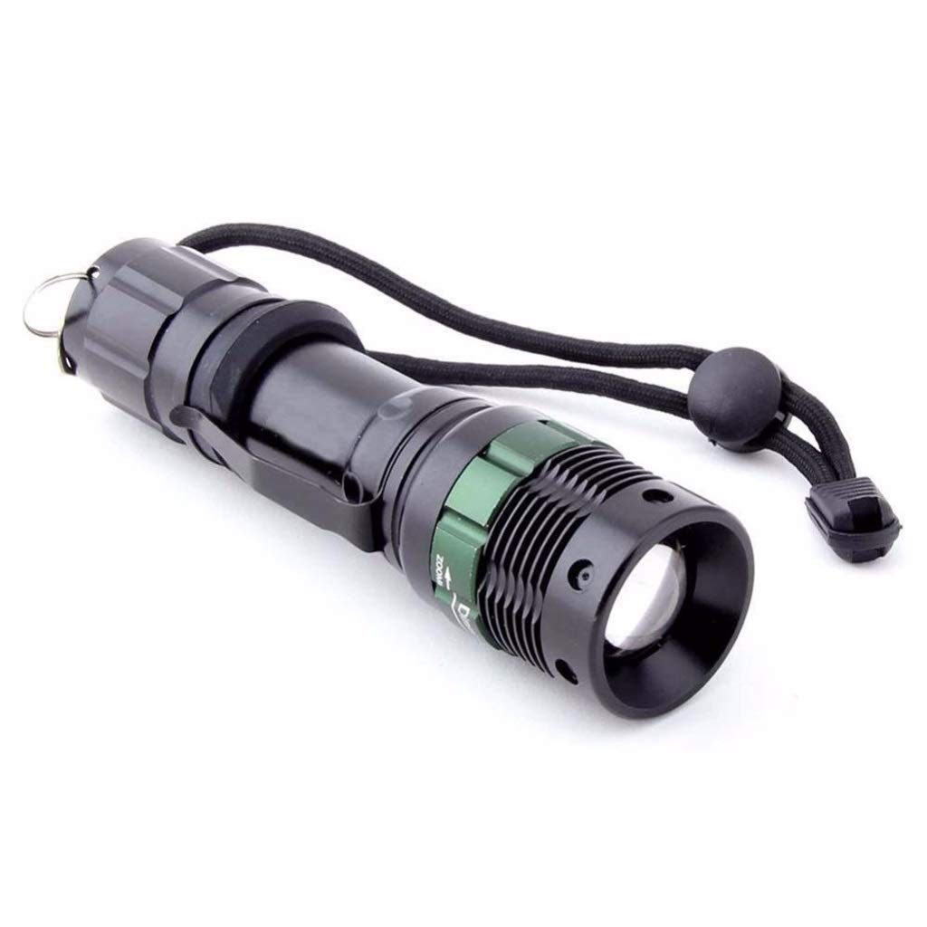 HMTE Lumen Linterna LED Linternas con Zoom Lentes convexas Antorchas Lámparas de luz Penlight